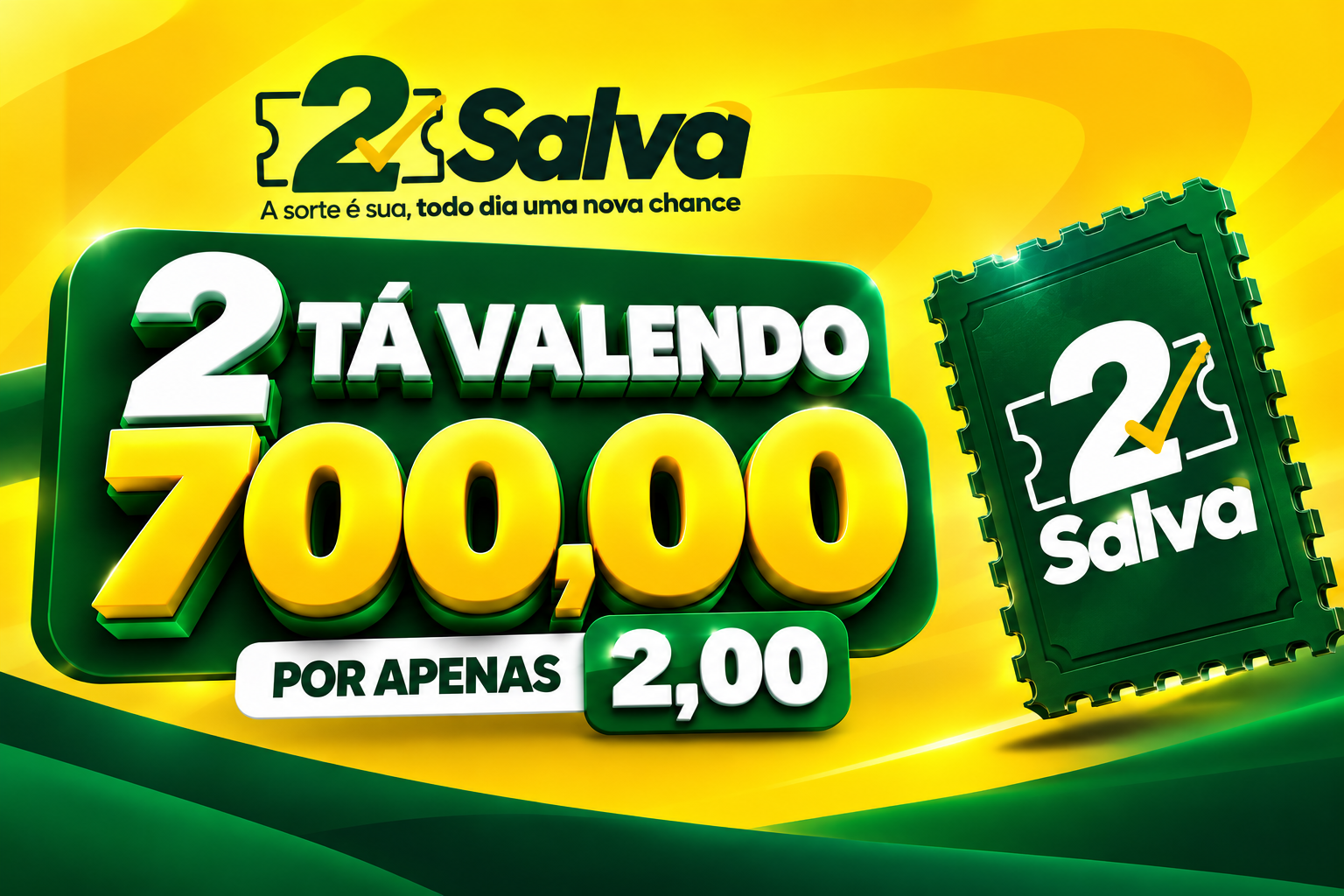 2 Salva R$ 700 no PIX ACUMULOUUU!!!!